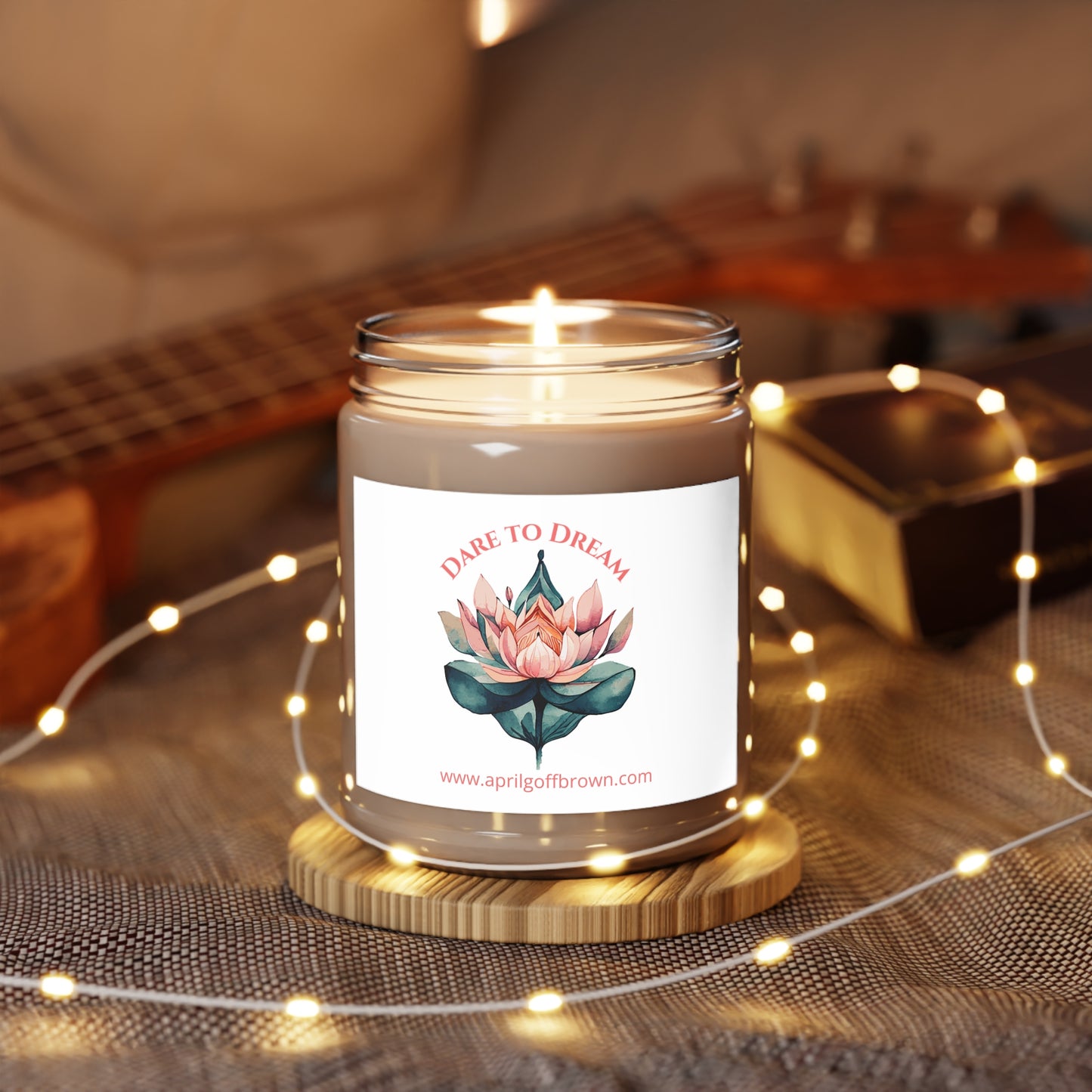 Dare to Dream Lotus Candle