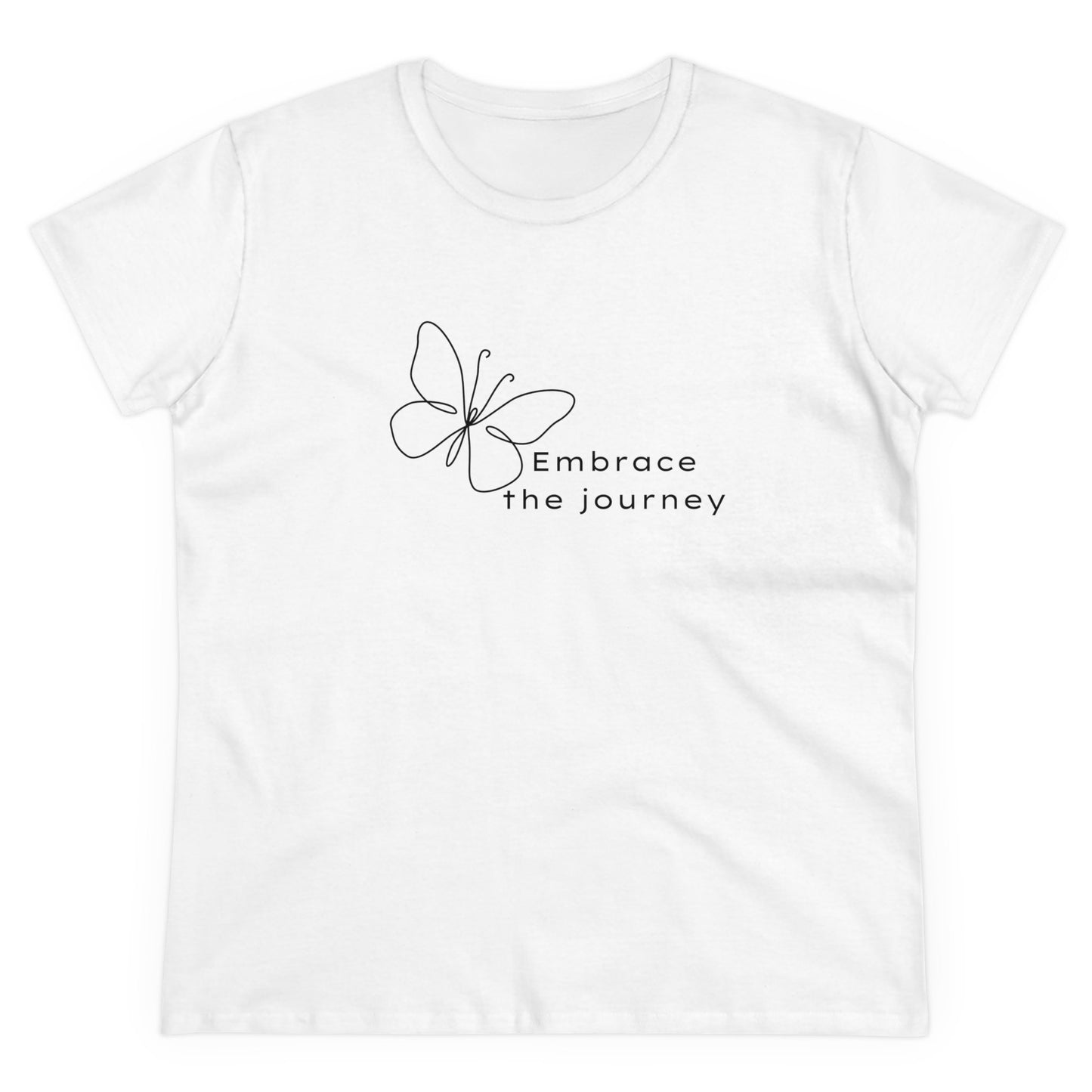 Embrace the Journey Women's Midweight Cotton Tee