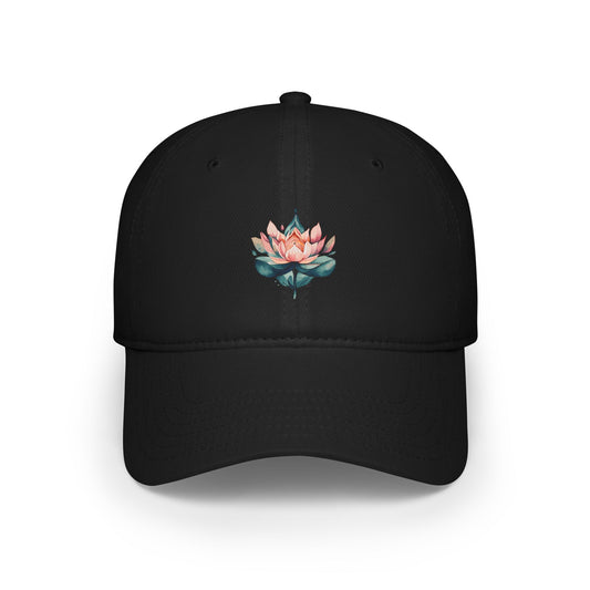 Lotus Blossom Low Profile Baseball Cap