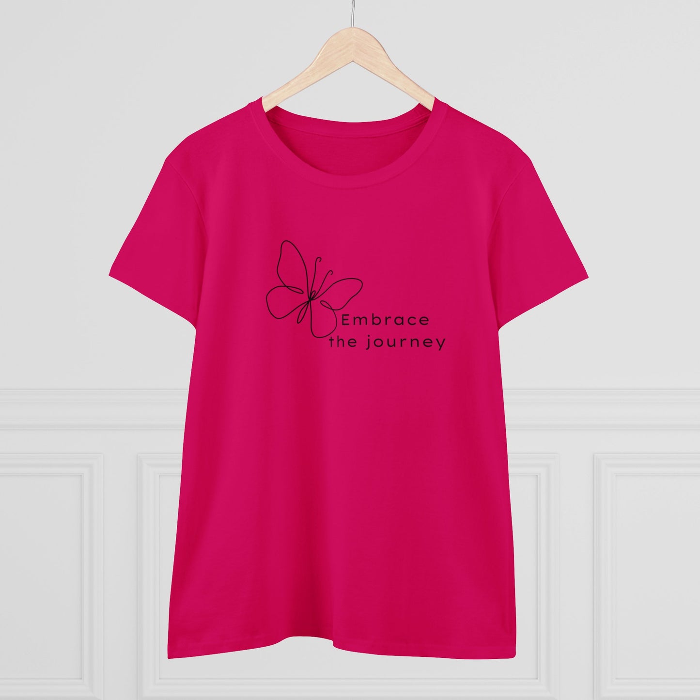 Embrace the Journey Women's Midweight Cotton Tee