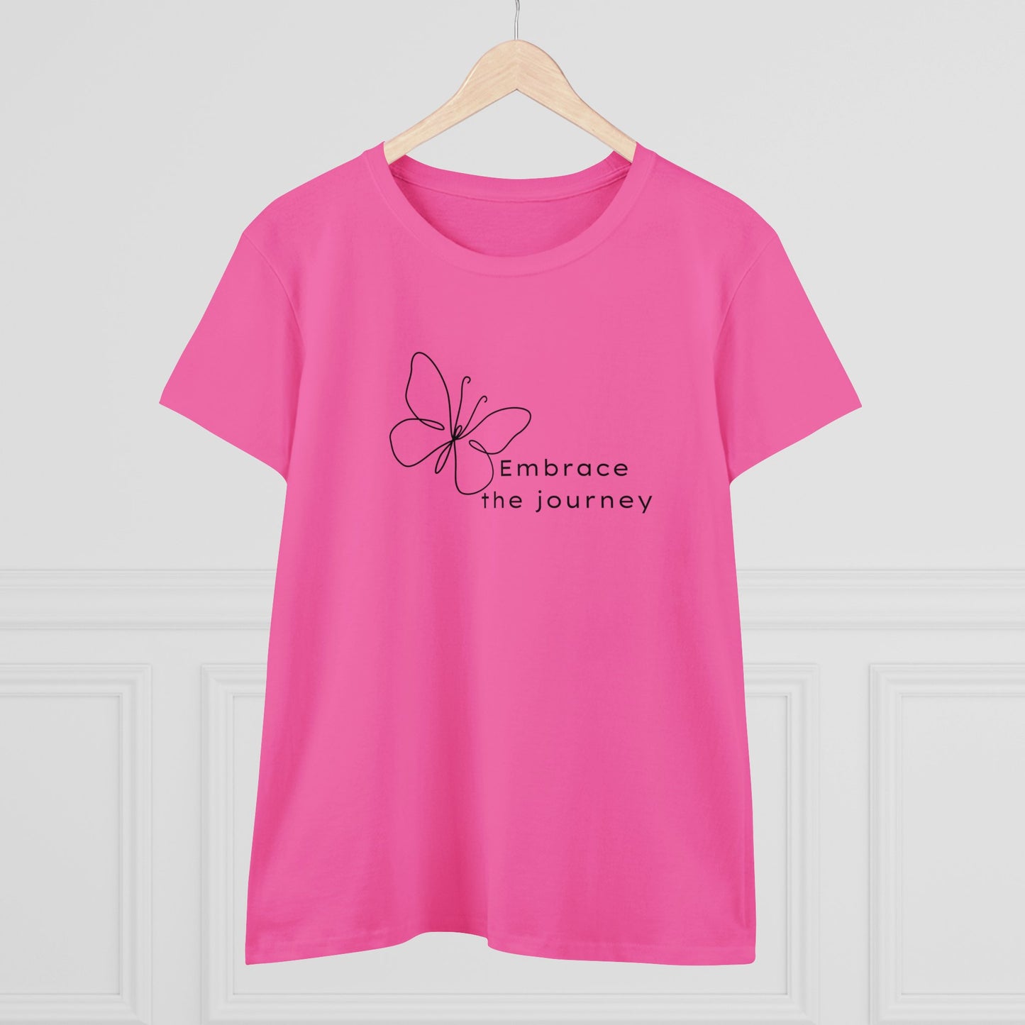 Embrace the Journey Women's Midweight Cotton Tee