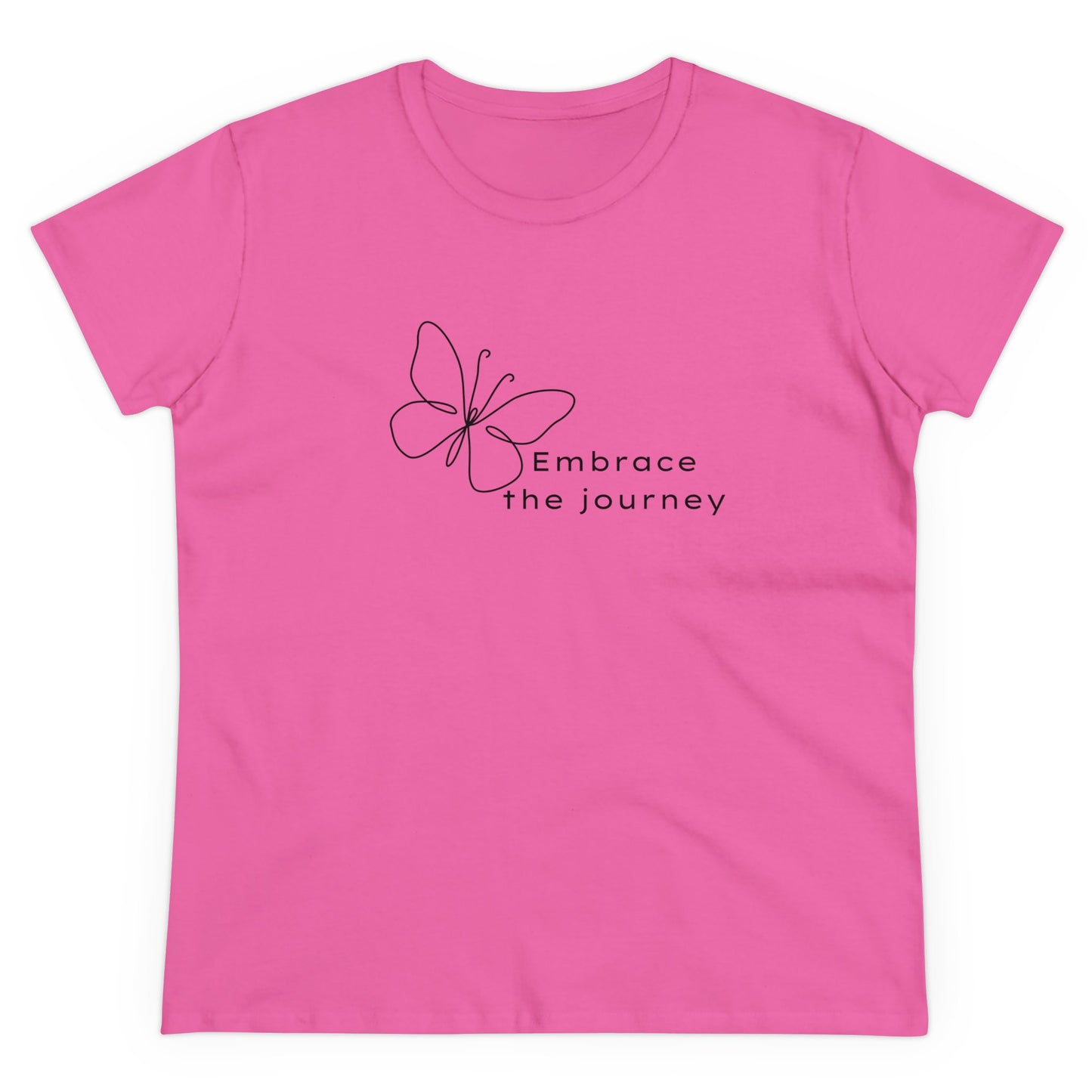 Embrace the Journey Women's Midweight Cotton Tee