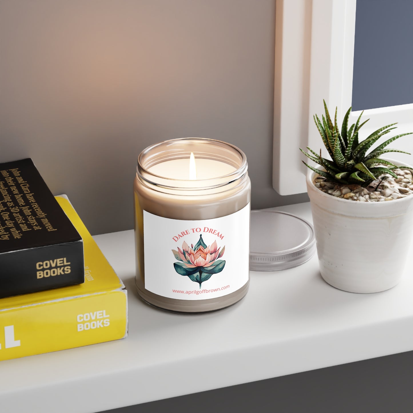 Dare to Dream Lotus Candle