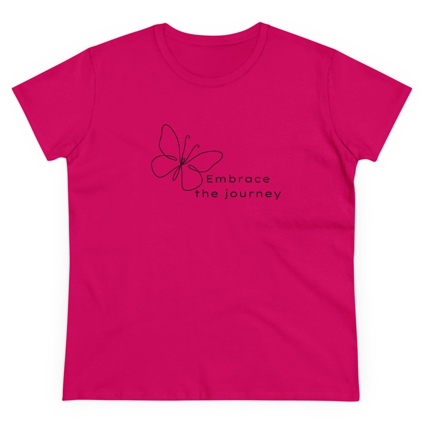 Embrace the Journey Women's Midweight Cotton Tee