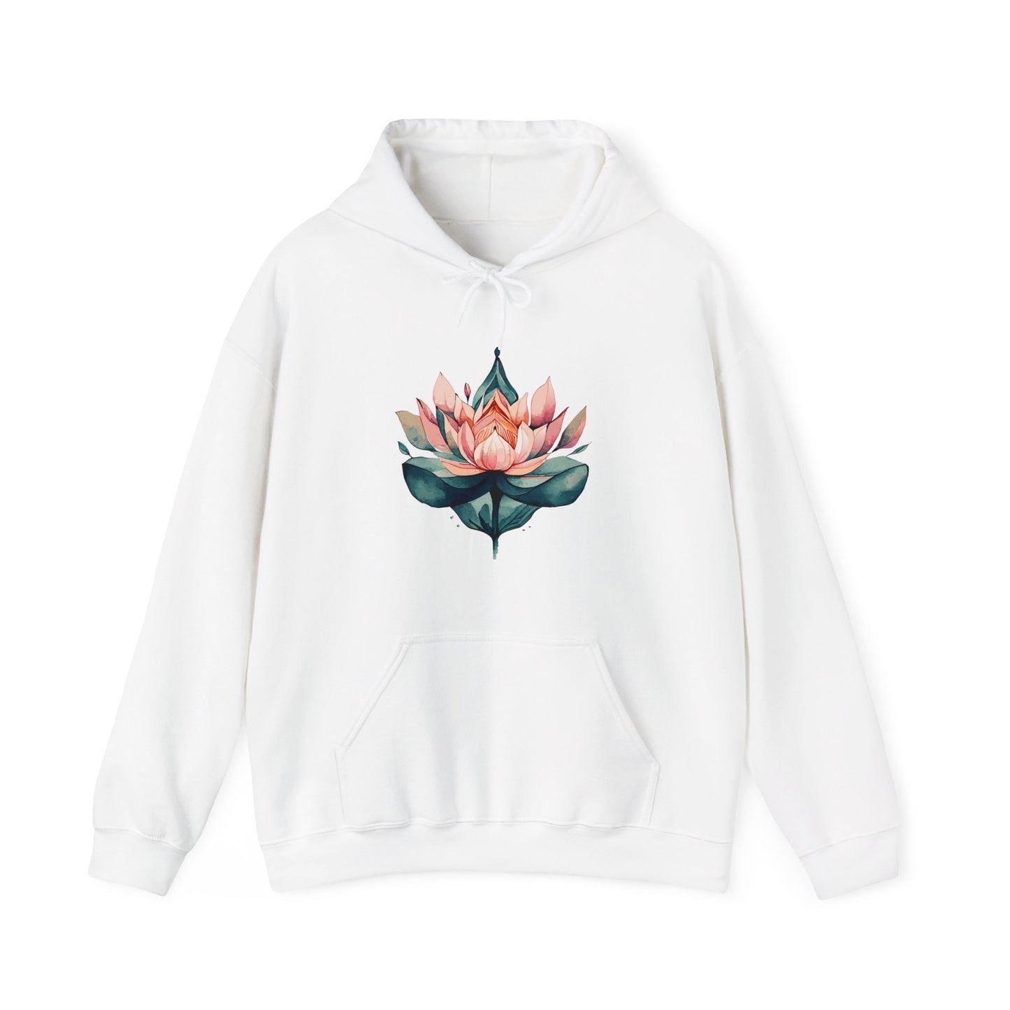 Lotis Blossom Unisex Heavy Blend™ Hooded Sweatshirt